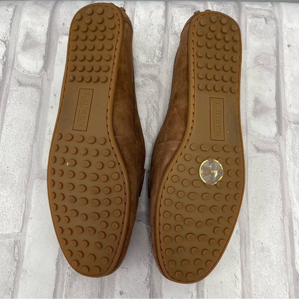 Lauren Ralph Lauren Women's Barnsbury Suede Loafer in Brown, Size 11 - NWT - Picture 4 of 7